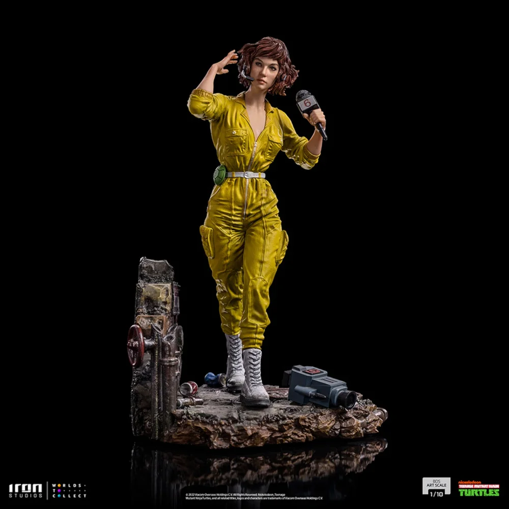 Iron Studios Teenage Mutant Ninja Turtles April O'Neil BDS Art Scale 1/10 Statue Image 1