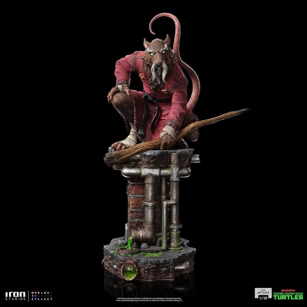 Iron Studios Teenage Mutant Ninja Turtles Master Splinter BDS Art Scale 1/10 Statue Image 1
