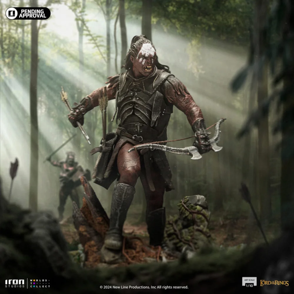Iron Studios The Lord of the Rings Lurtz Art Scale 1/10 Statue Image 1