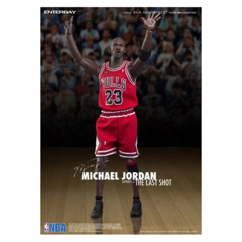 NBA Collection Real Masterpiece Actionfigur 1/6 Michael Jordan Series 2 (Road Jersey Edition) 33 cm Image 1