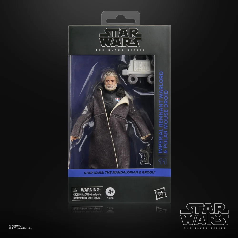 Star Wars The Black Series Imperial Remnant Warlord & Mouse Droid, Star Wars: The Mandalorian & Grogu 15 cm Action Figure Image 1
