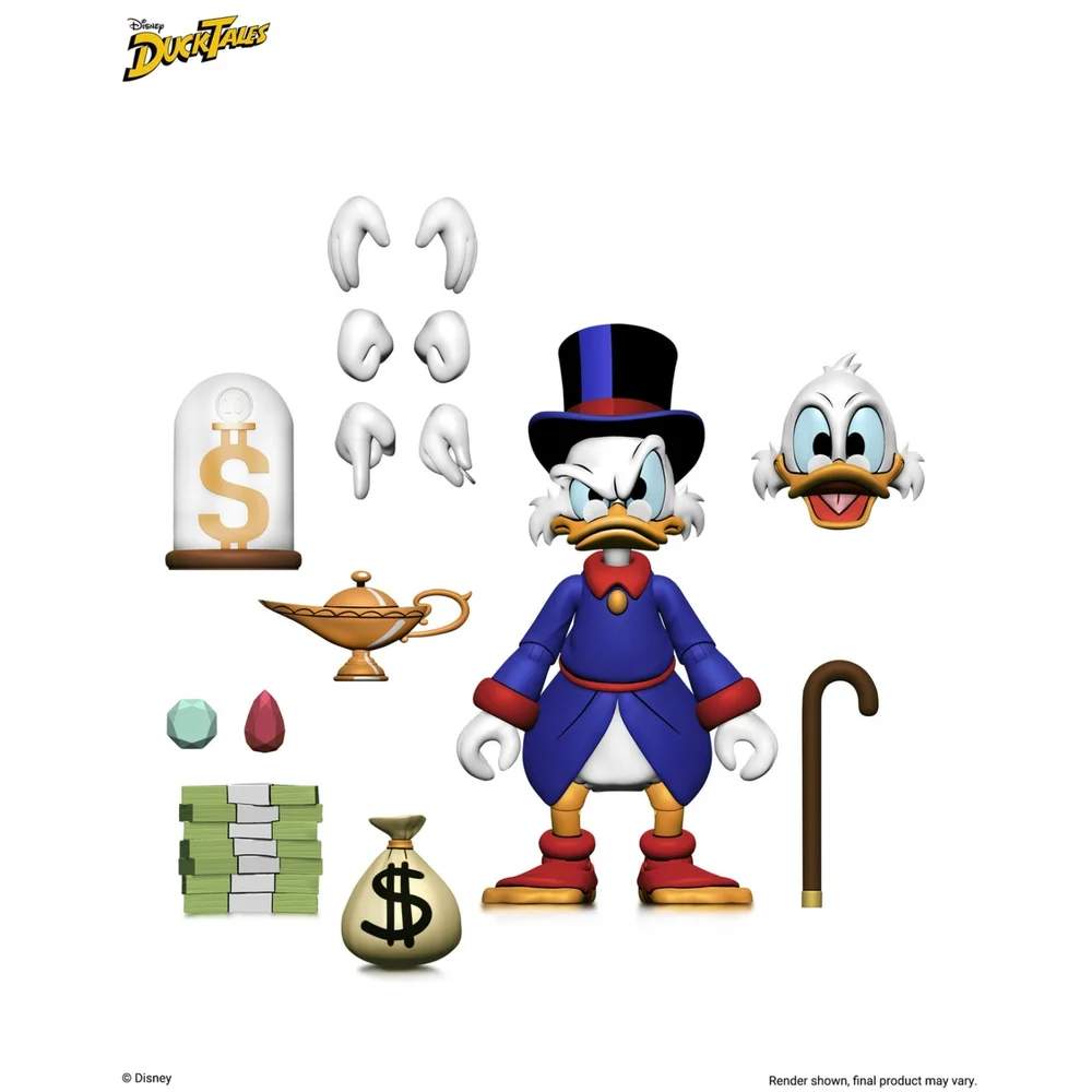 DUCKTALES - SCROOGE MCDUCK ULTIMATE 7 INCH SCALE ACTION FIGURE - NECA Image 1