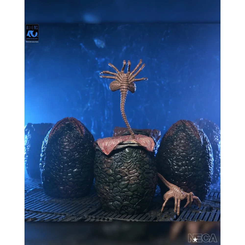 ALIENS (1986) 40TH ANNIVERSARY CARTON OF ALIEN EGGS ACCESSORY 6-PACK - NECA Image 1