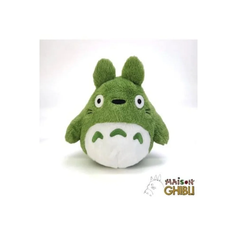My Neighbor Totoro Fluffy Beanbag Plush Figure Big Totoro Green Image 1