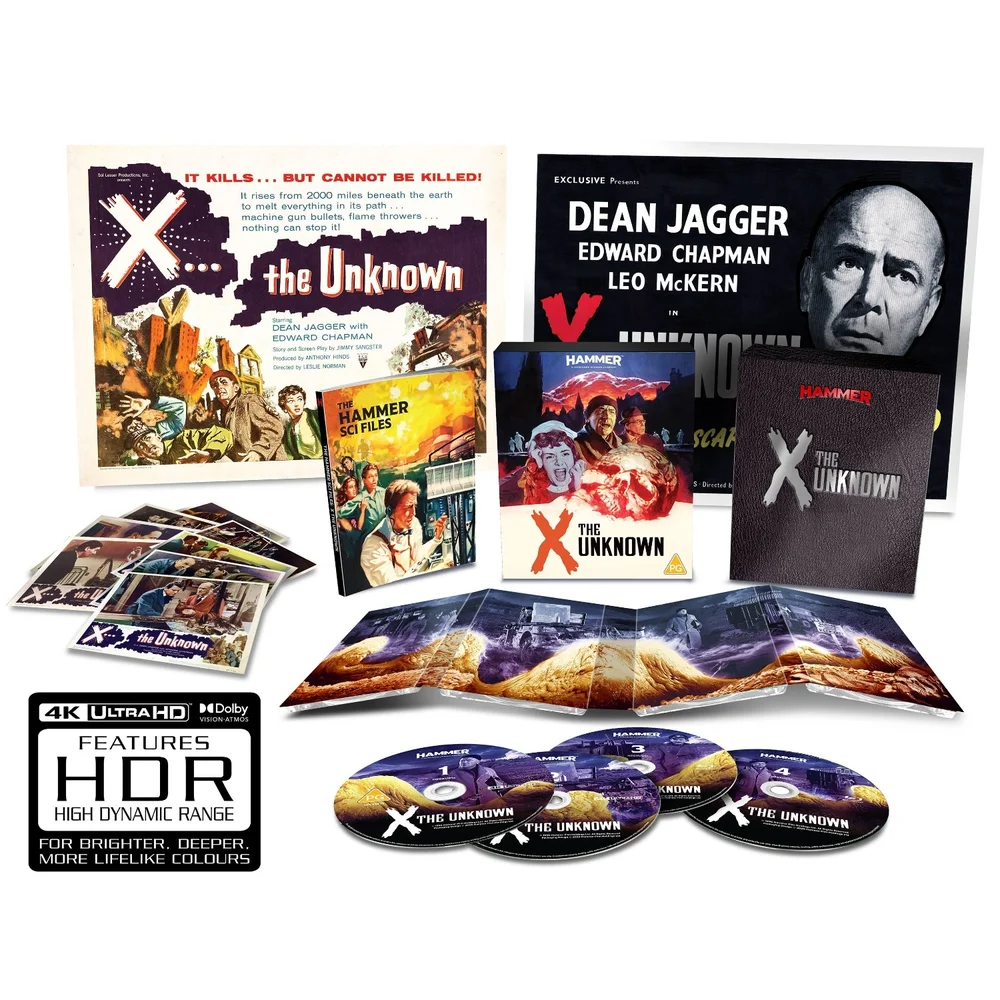 X the Unknown Limited Collector's Edition 4K Ultra HD & Blu-Ray Image 1