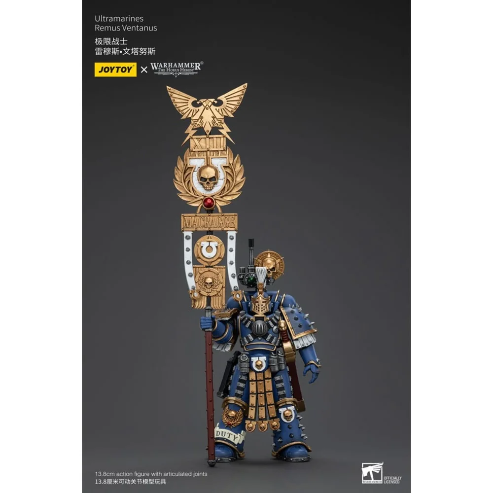 Warhammer The Horus Heresy Action Figure 1/18 Ultramarines Remus Ventanus 14 cm Image 1