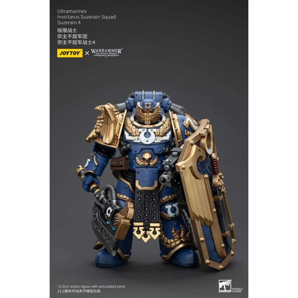 Warhammer The Horus Heresy Action Figure 1/18 Ultramarines Invictarus Suzerain Squad Suzerain 4 12 cm Image 1