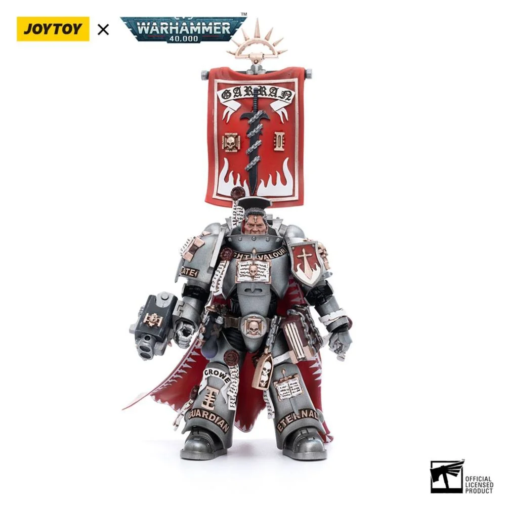 Warhammer 40k Action Figure 1/18 Grey Knights Castellan Crowe 12 cm Image 1