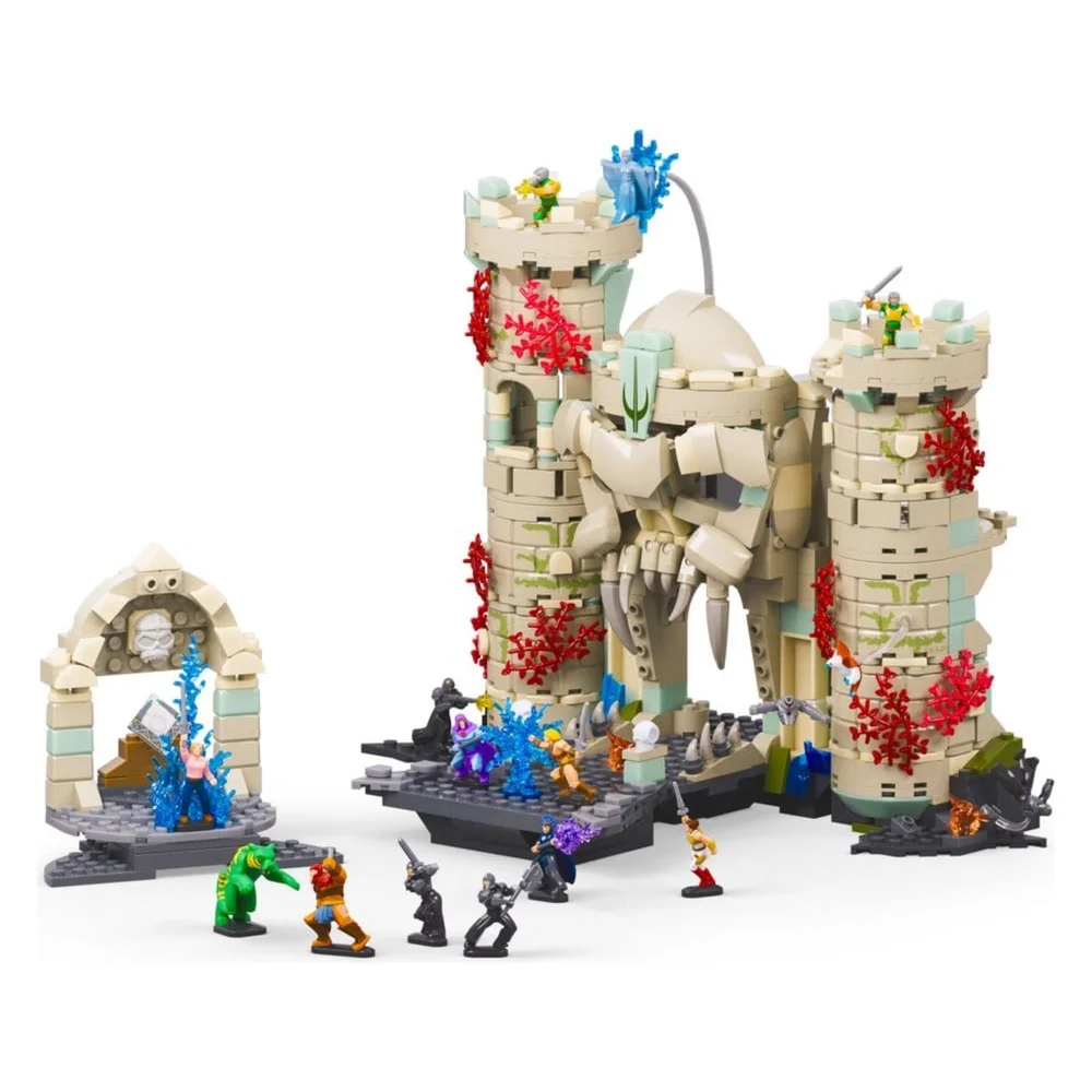 Masters of the Universe Mattel Brick Shop Construction Set Castle Grayskull Image 1
