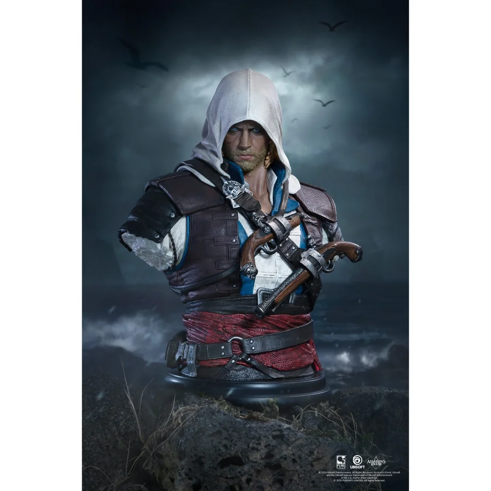 PureArts Assassin's Creed Edward Kenway 1/4 Scale Bust Image 1