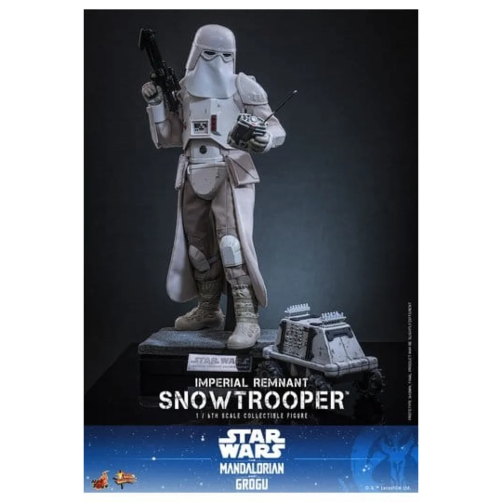 Star Wars: The Mandalorian & Grogu Movie Masterpiece Action Figure 1/6 Imperial Remnant Snowtrooper 30 cm Image 1