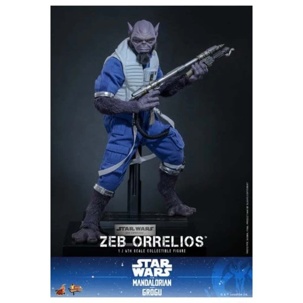 Hot Toys Star Wars Movie Masterpiece Action Figure 1/6 Zeb Orrelios 33 cm Image 1