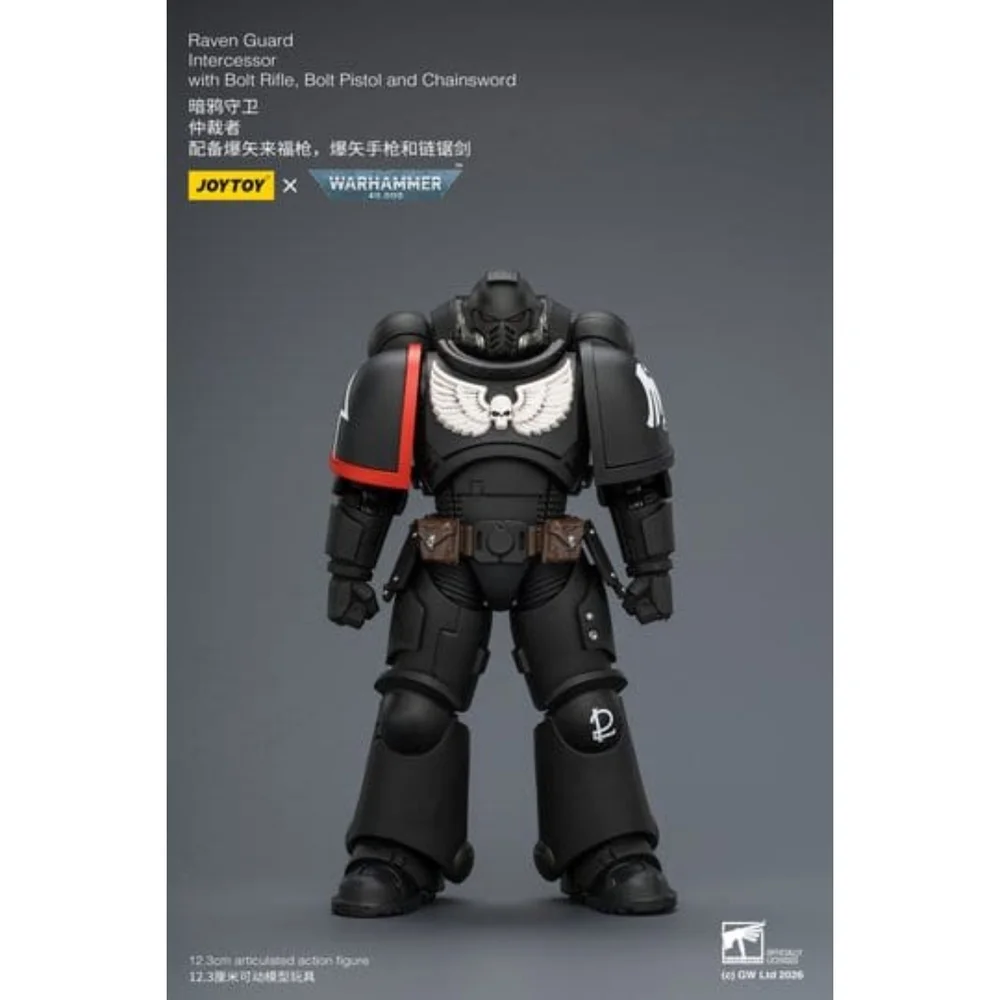 Warhammer 40,000 Action Figure Raven Guard Intercessor 12 cm Image 1