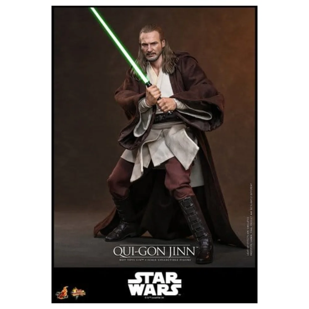 Hot Toys Star Wars Movie Masterpiece Action Figure 1/6 Qui-Gon Jinn (Collector Edition) 32 cm Image 1