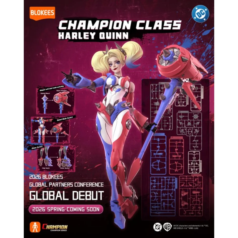 Blokees - DC Champion Class 04 - Harley Quinn Image 1
