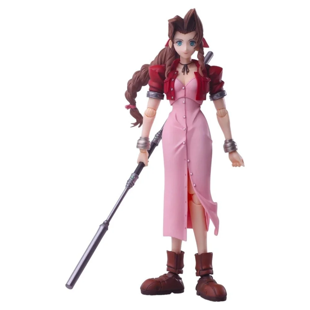 Final Fantasy VII Bring Arts Action Figure Aerith Gainsborough Digital Plus Edition 14 cm Image 1