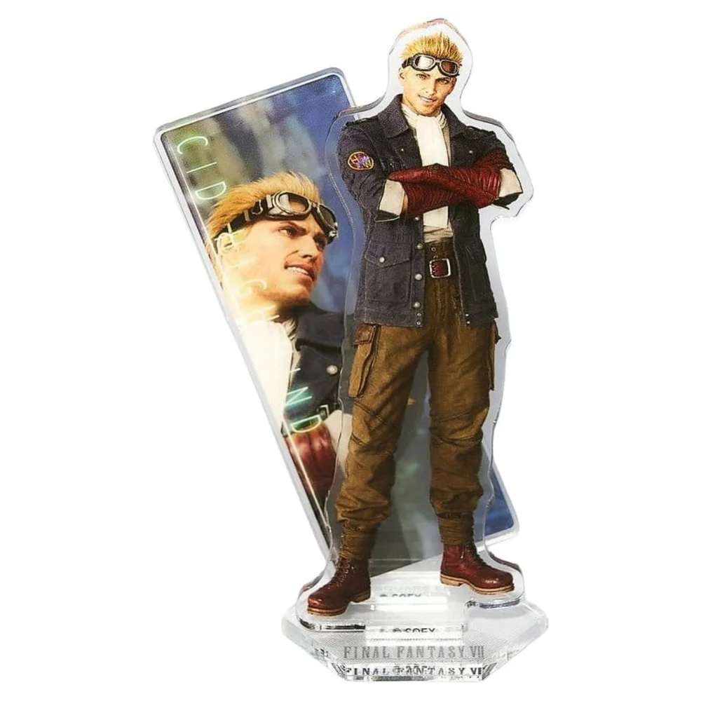 Final Fantasy VII Rebirth Acrylic Stand Cid Highwind 14 cm Image 1