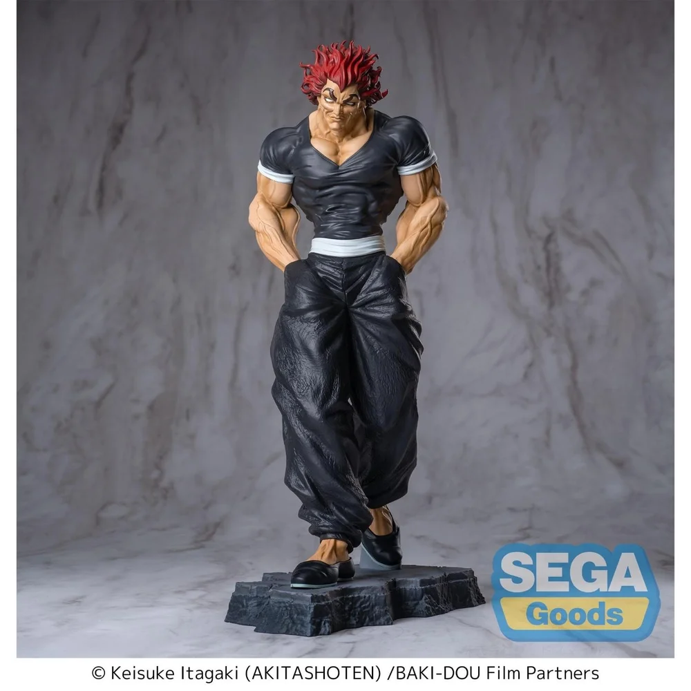 Baki-Dou Luminasta PVC Figure Yujiro Hanma 25 cm Image 1
