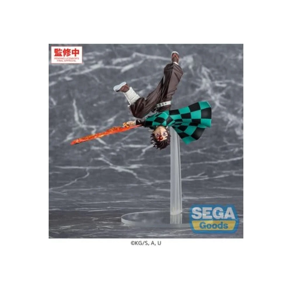 Demon Slayer: Kimetsu no Yaiba Luminasta PVC Figure Tanjiro Kamado Hinokami Kagura Setting Sun Transformation 15 cm Image 1