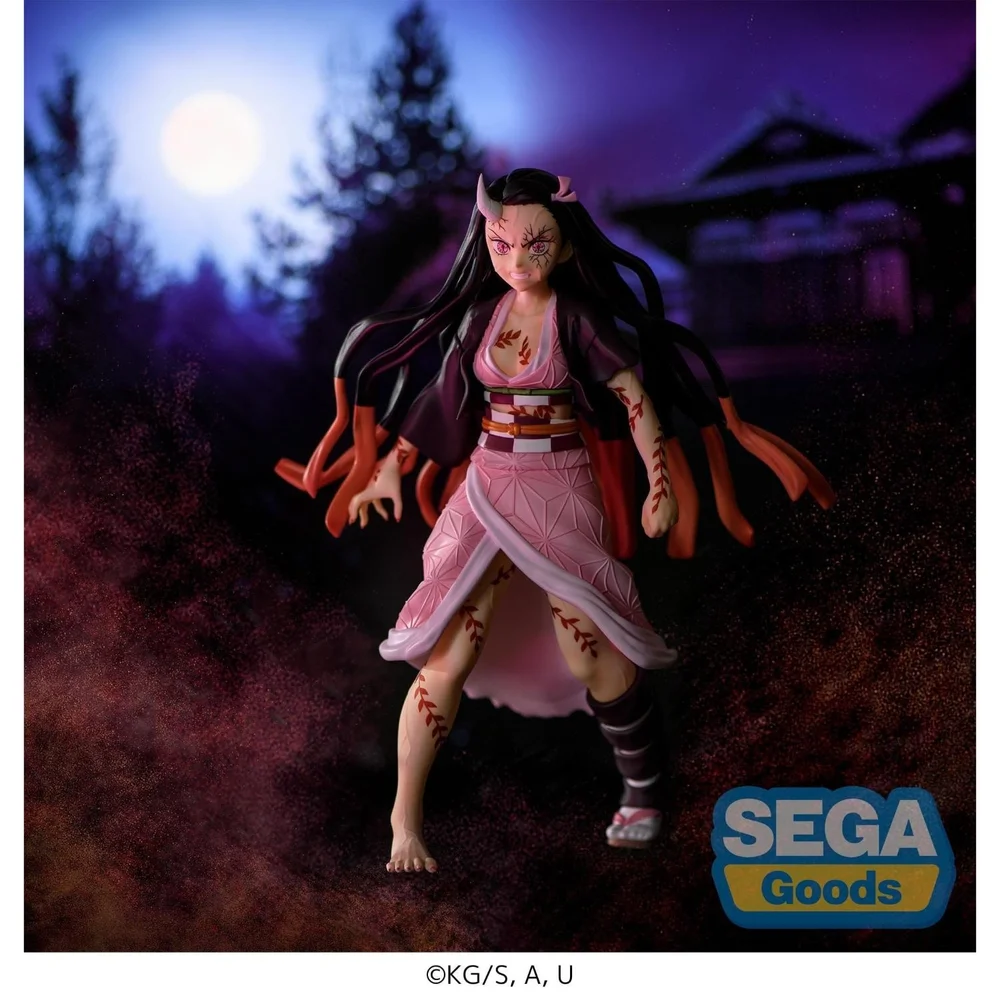 Demon Slayer: Kimetsu no Yaiba FIGURIZMa PVC Figure Nezuko Kamado Demon Form Advancing Ver. 21 cm Image 1