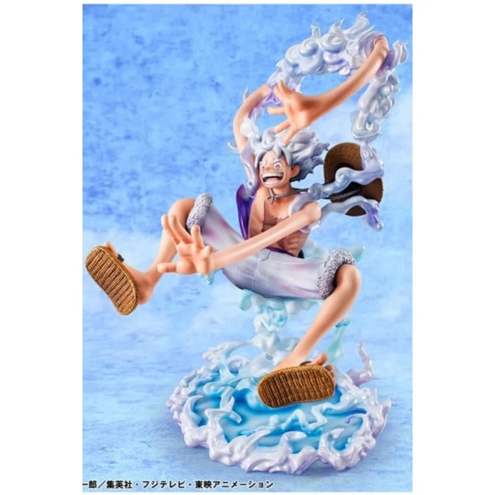 One Piece Portrait.Of.Pirates PVC Figure "Evolutionary History" Monkey D. Luffy "Gear Fifth" 26 cm Image 1