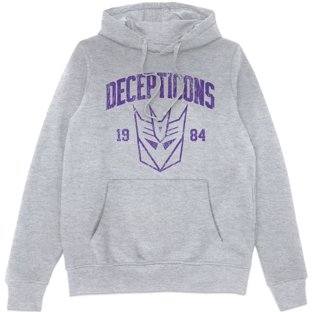 Transformers Decepticon Collegiate Hoodie - Grey - XL Image 1