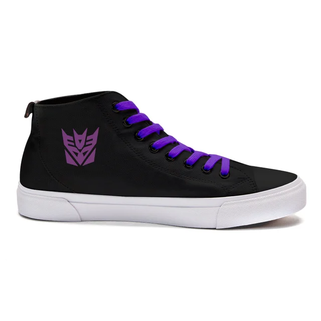 Akedo x Transformers Decepticon High Top - Black / White