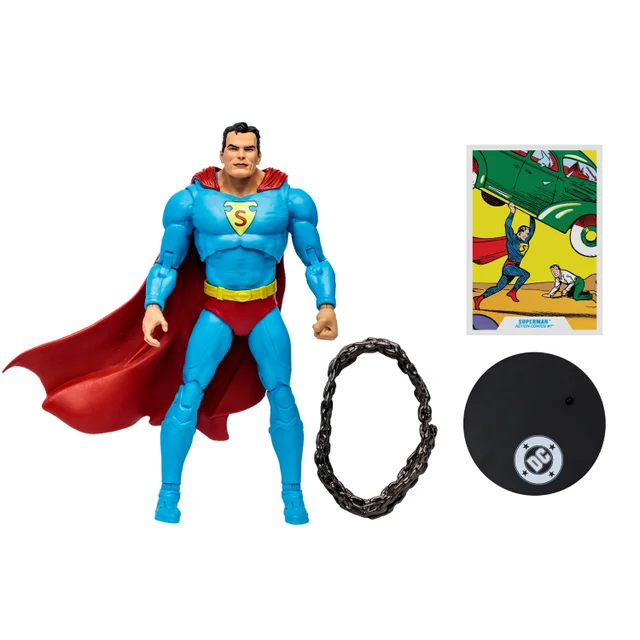 DC MULTIVERSE 7IN - SUPERMAN (ACTION COMICS) (MCFARLANE VAULT)