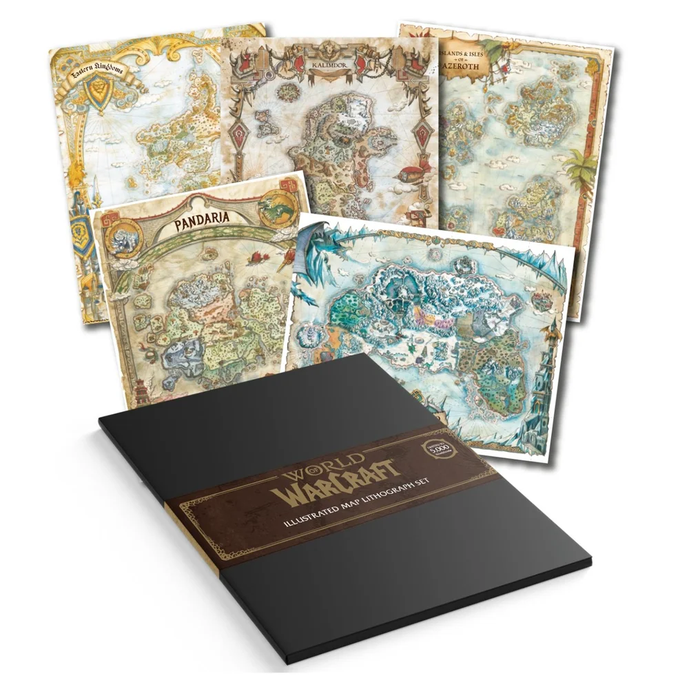 World of Warcraft - Limited Edition Lithograph Set Image 1