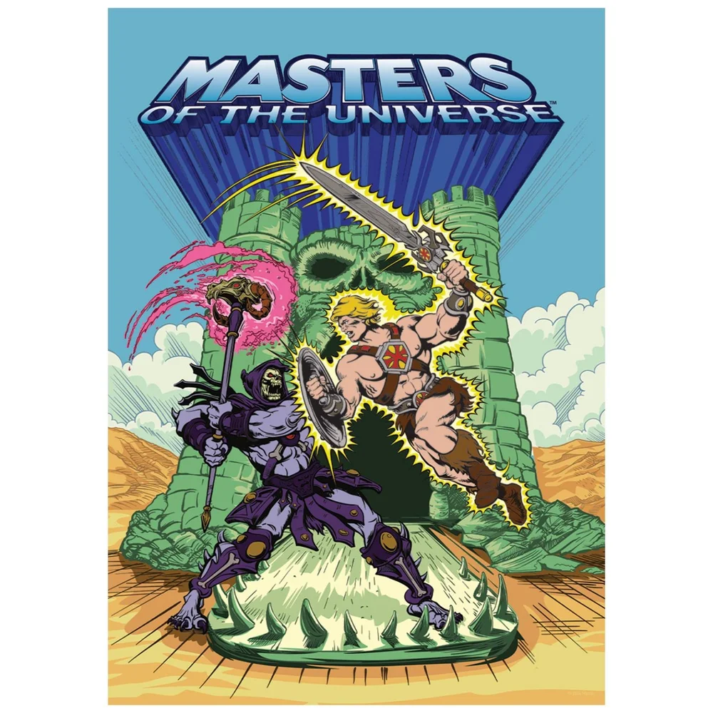 Masters of the Universe™ - Limited Edition He-Man™ & Skeletor™ Art Print Image 1