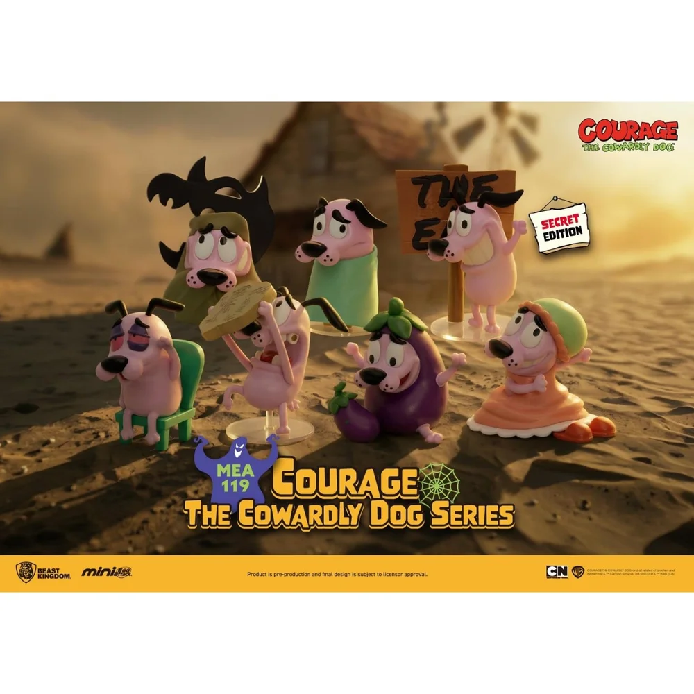 Courage the Cowardly Dog Mini Egg Attack Blind Box Figures Assortment 8 cm (6) Image 1