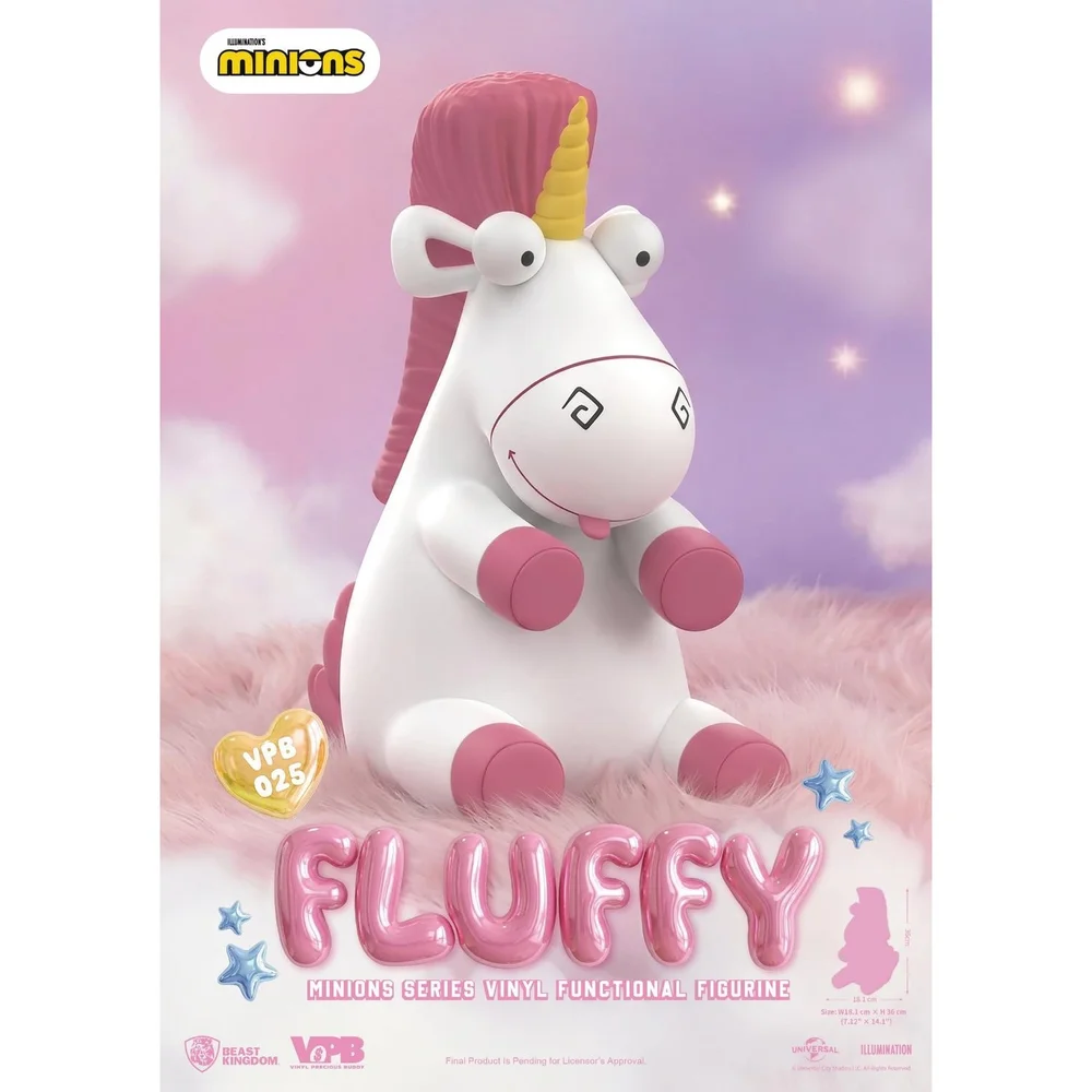 Minions Vinyl Bank Series Fluffy 36 cm Image 1