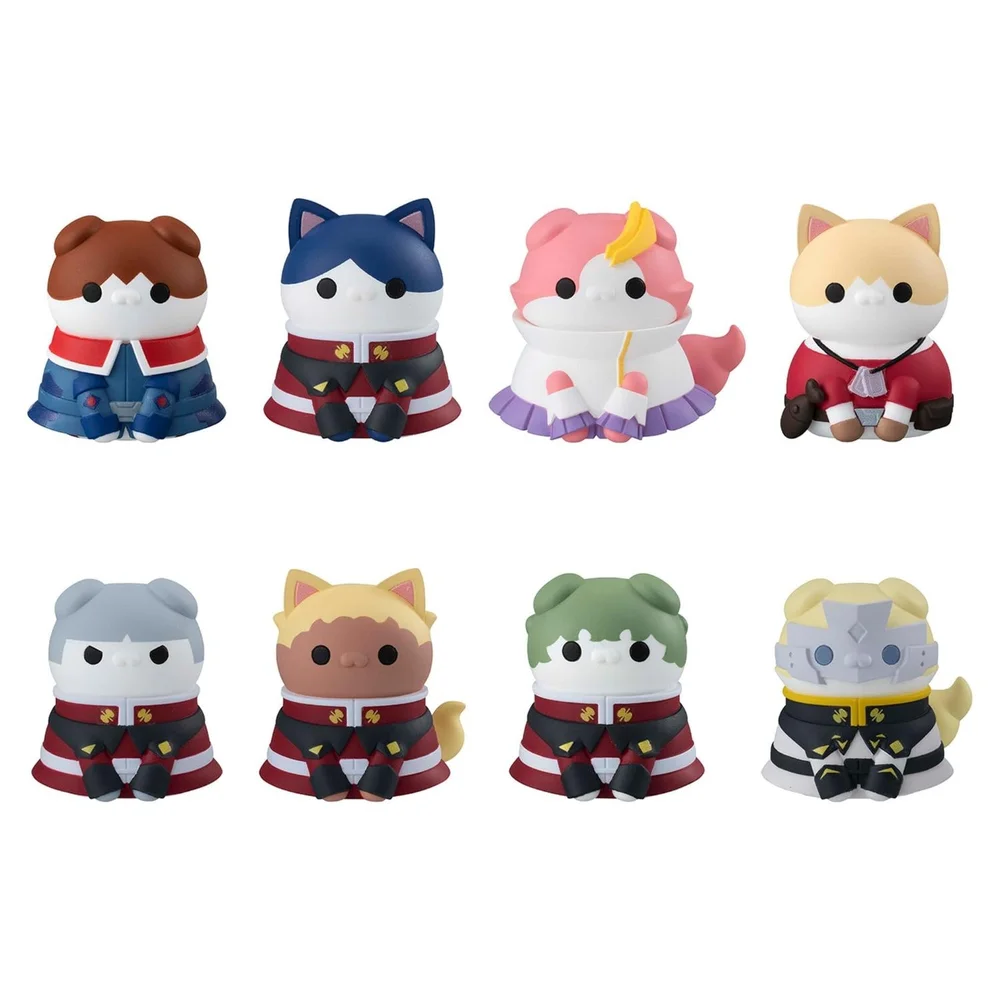 Mobile Suit Gundam SEED Mega Cat Project Mini Figures Nyandam SEED Cats in Disguise Blind Box Display (8) Image 1