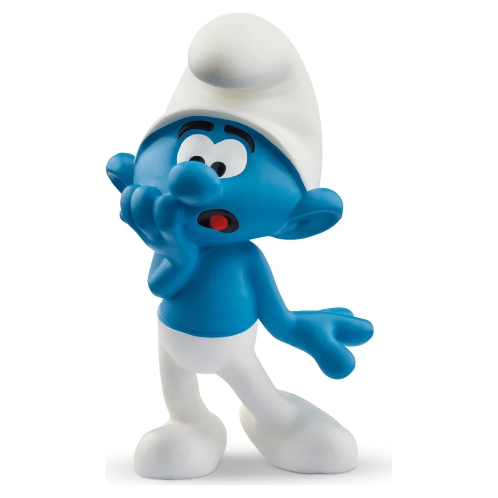 The Smurfs Mini-Figure Scaredy Smurf 5 cm Image 1