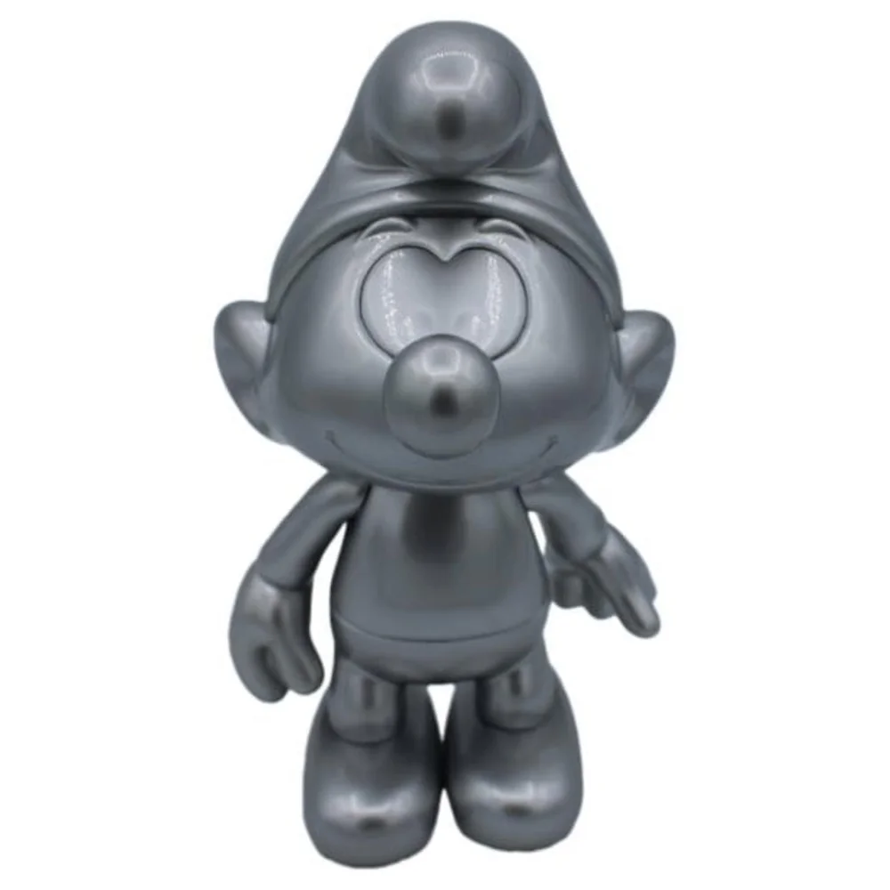 The Smurfs Vinyl Figure Smurf Silver 19 cm Image 1