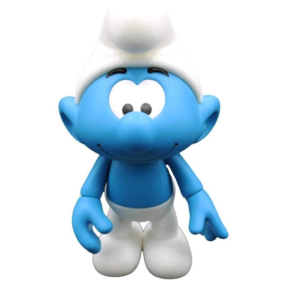 The Smurfs Vinyl Figure Smurf White and Blue - Flocked 19 cm Image 1