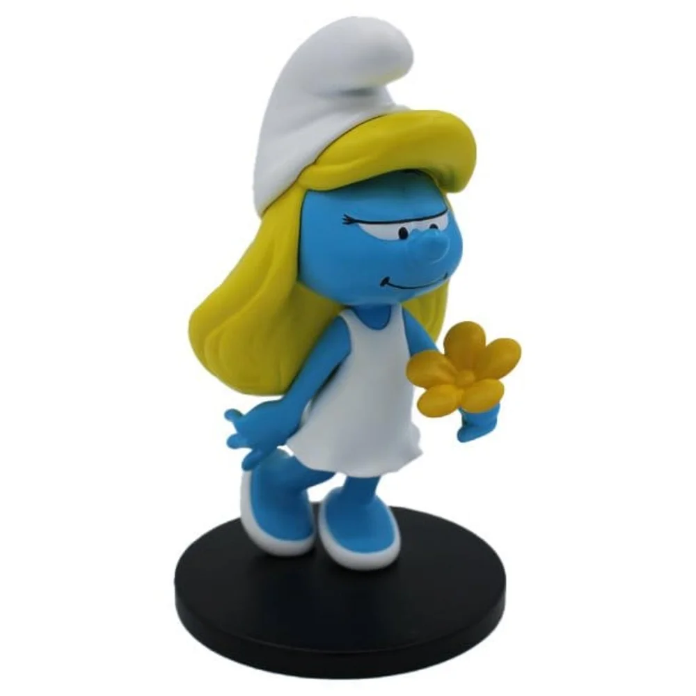 The Smurfs Statue Smurfette with Flower 12 cm Image 1