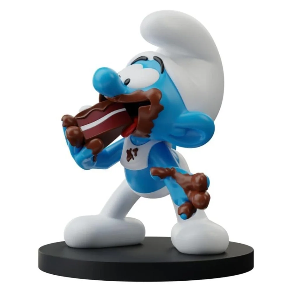 The Smurfs Statue Greedy Smurf 10 cm Image 1