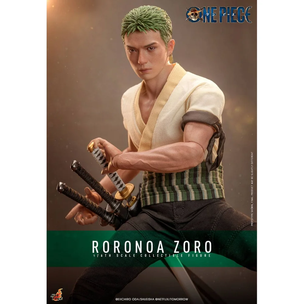 Hot Toys One Piece Netflix Roronoa Zoro 1/6th Scale Statue (32cm) Image 1