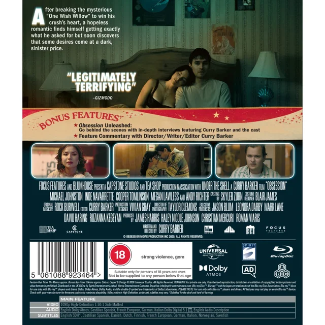 Obsession Blu-Ray