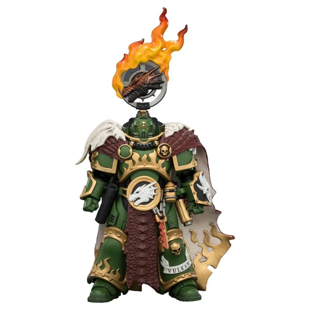 Warhammer Action Figure Salamanders Vulkan He'stan, the Forgefather 13 cm Image 1