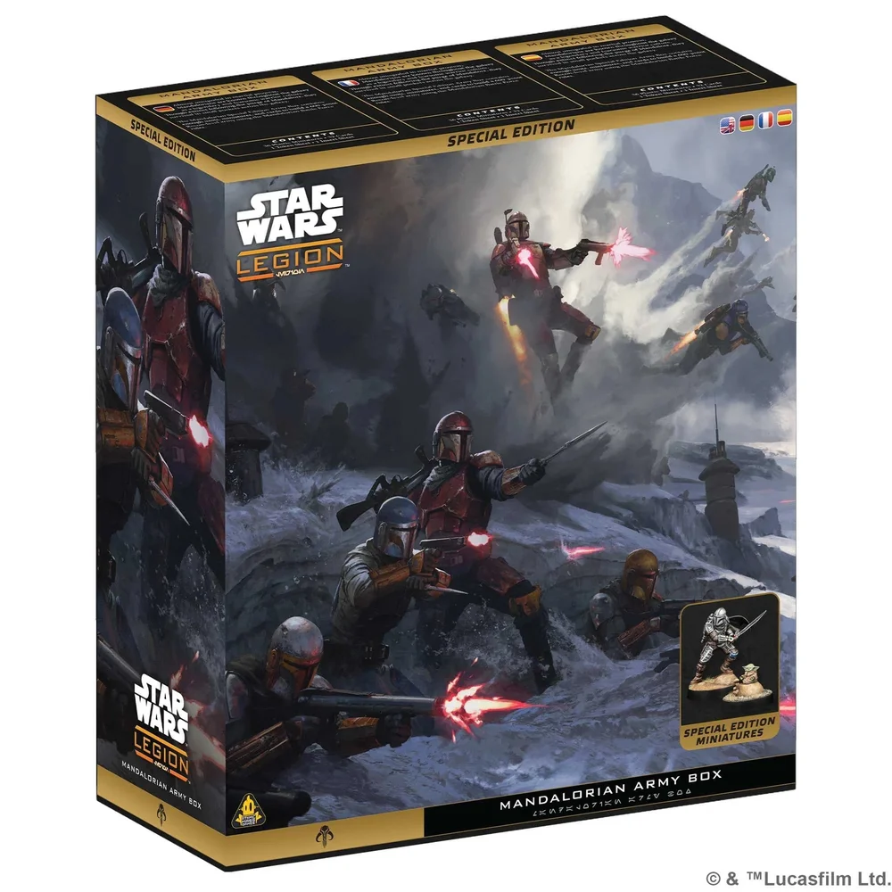 Star Wars: Legion Mandalorian Army Box Special Edition Expansion Image 1