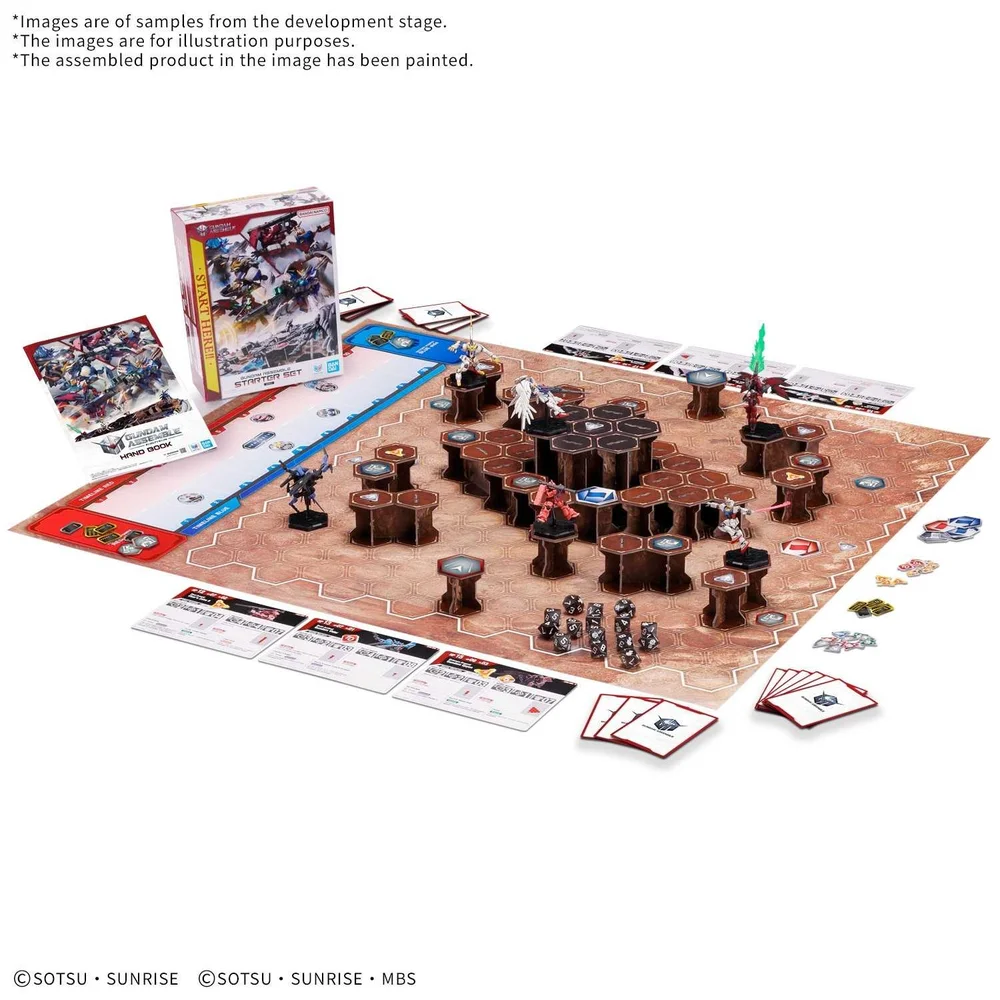 Gundam Assemble Starter Set 01 (ST01) Miniatures Game Image 1