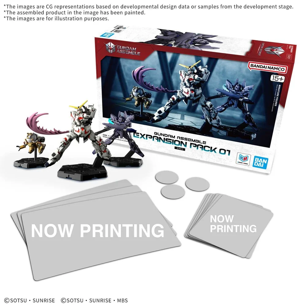 Gundam Assemble Expansion Pack 01 (EX01) Minatures Game Image 1