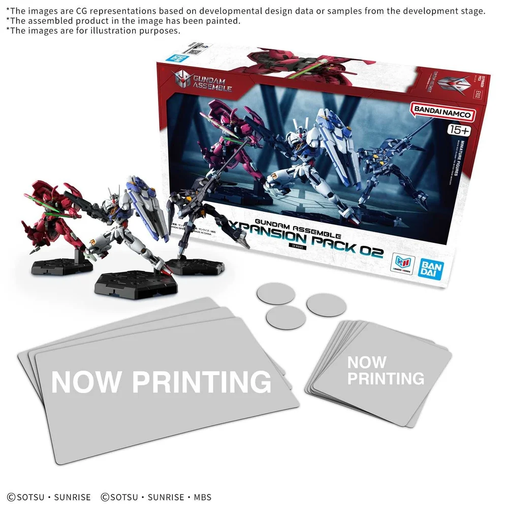 Gundam Assemble Expansion Pack 02 (EX02) Minatures Game Image 1