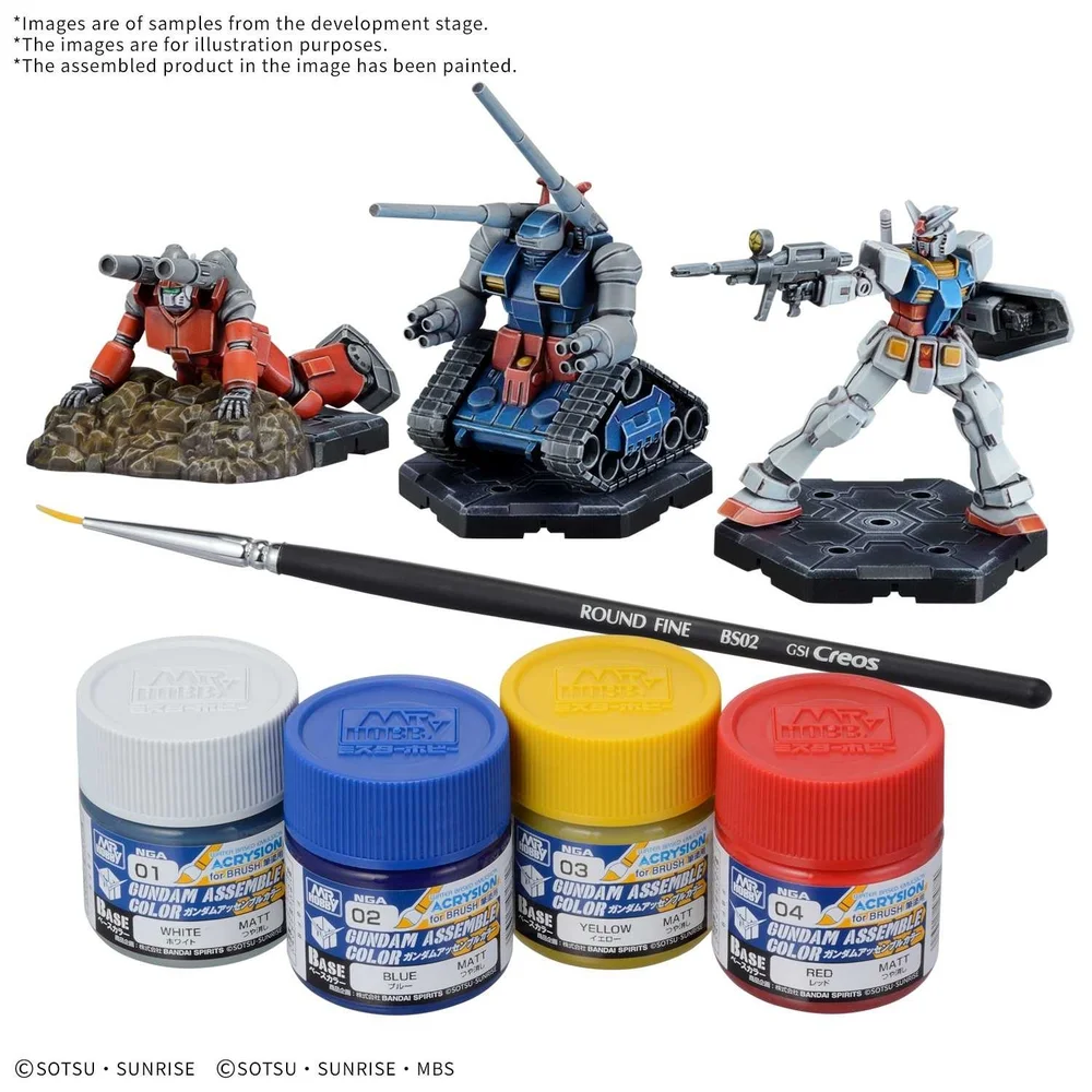 Gundam Assemble Paint Pack 01 (PA01) Minatures Game Image 1