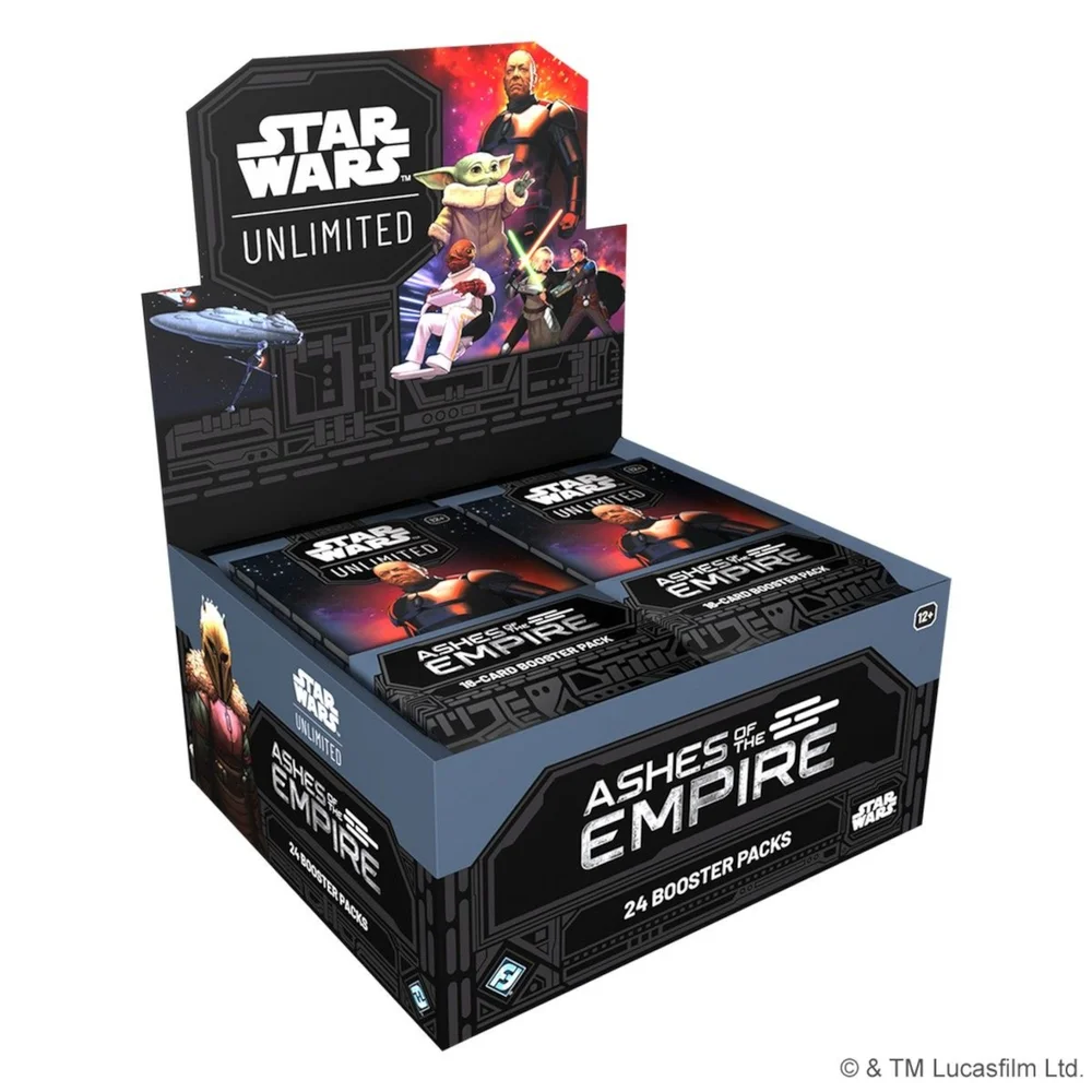 Star Wars: Unlimited TCG Ashes of the Empire Booster Box (24 Packs) Image 1
