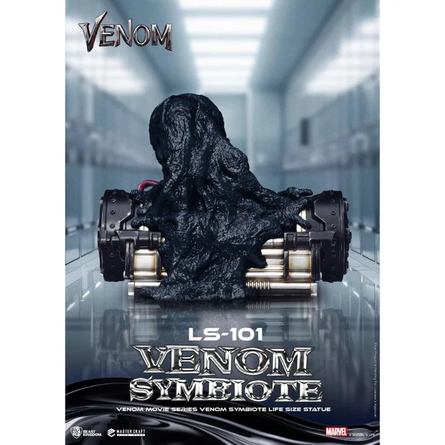 Beast Kingdom Venom Movie Series Life-Size Statue Venom Symbiote 24 cm