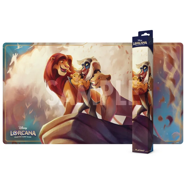 Disney Lorcana Trading Card Game Attack of the Vine! Circle of Life Playmat