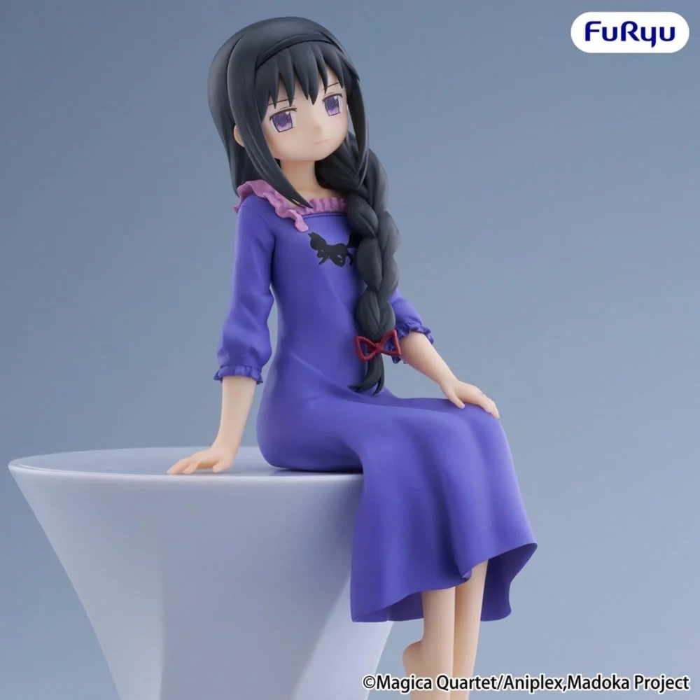 Puella Magi Madoka Magica PVC Figure Noodle Stopper -Homura Akemi- 15 cm Image 1